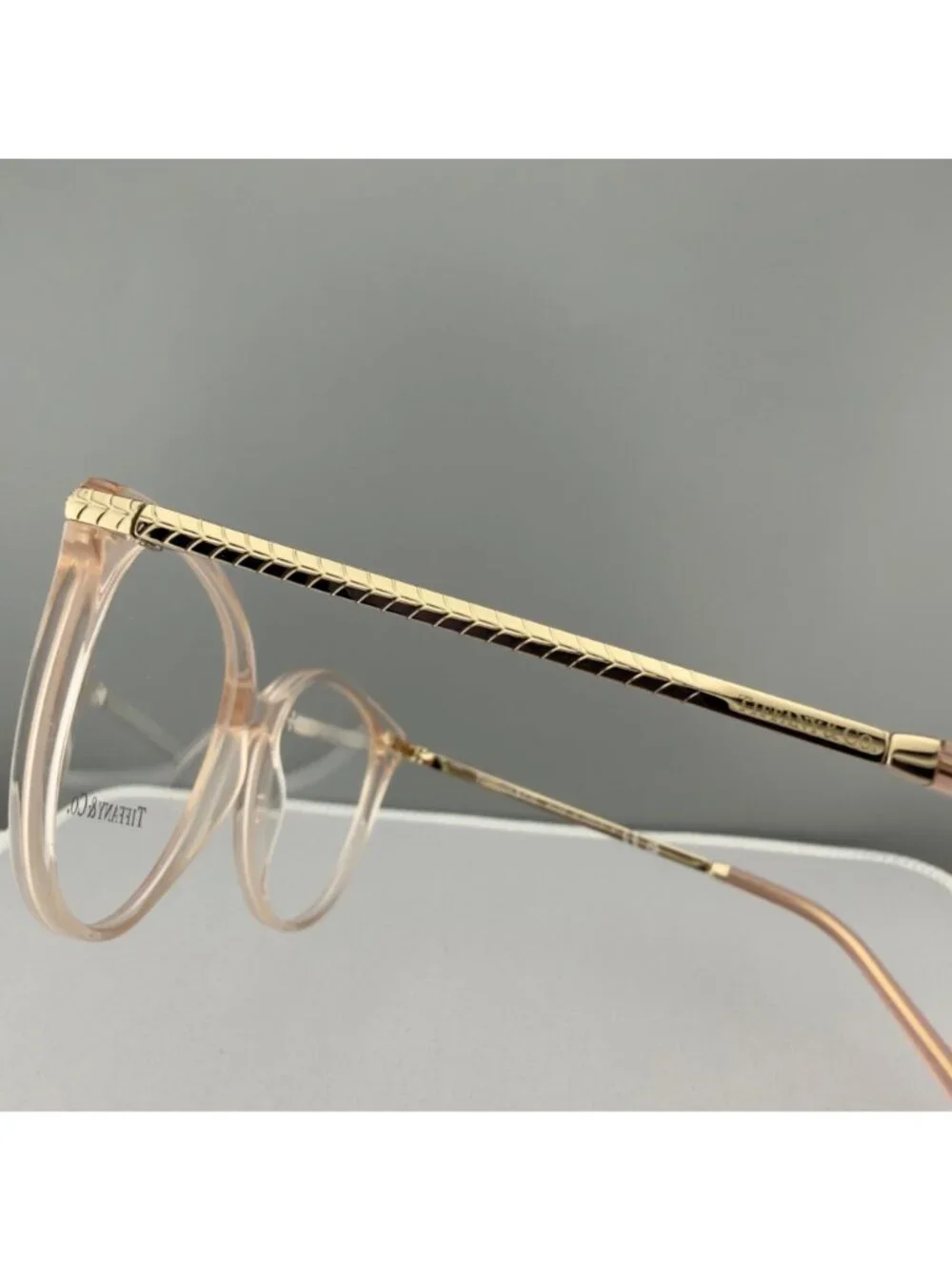 Tiffany & Co. TF 2209 8328 Clear Pink Eyeglasses Frames 52-17-140